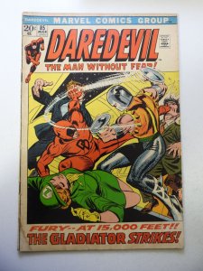 Daredevil #85 (1972) VG- Condition moisture stains
