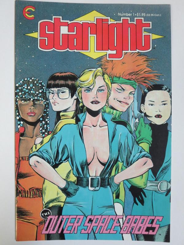 Starlight #1 (Eternity 1987) Signed by Scott Hanna Early Published Work!