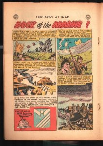 Our Army at War#56-1957-DC-Joe Kubert Fight the Nazis cover-Russ Heath story ...