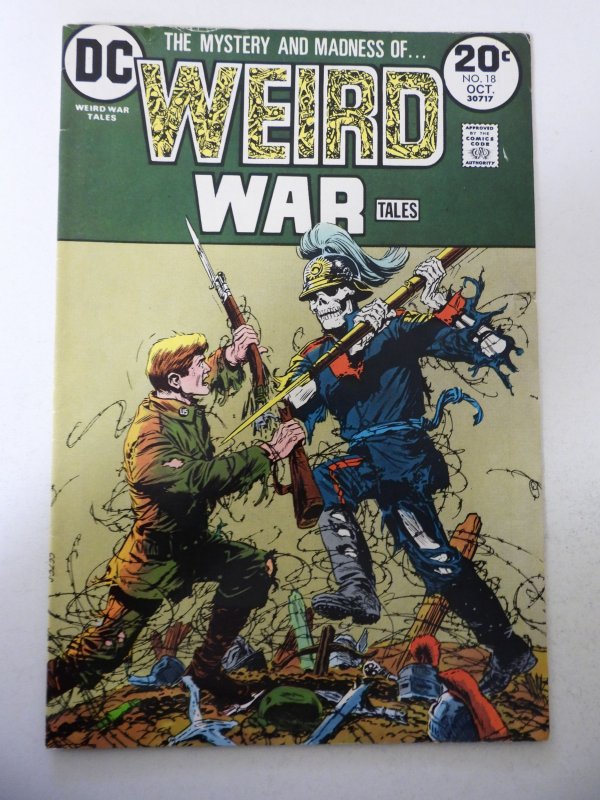 Weird War Tales #18 (1973) VG/FN Condition