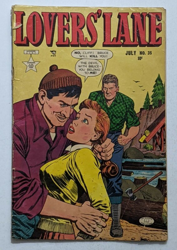 Lovers' Lane #35 (Jul 1953, Lev Gleason) Good 2.0 Fred Kida cover