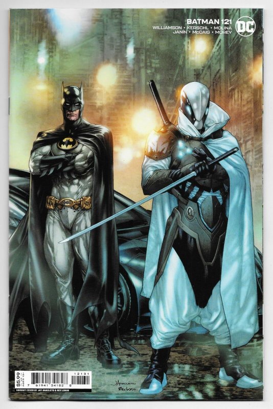 Batman #121 Cvr D Jay Anacleto 1:25 Ghost-Maker Variant (DC, 2022) NM