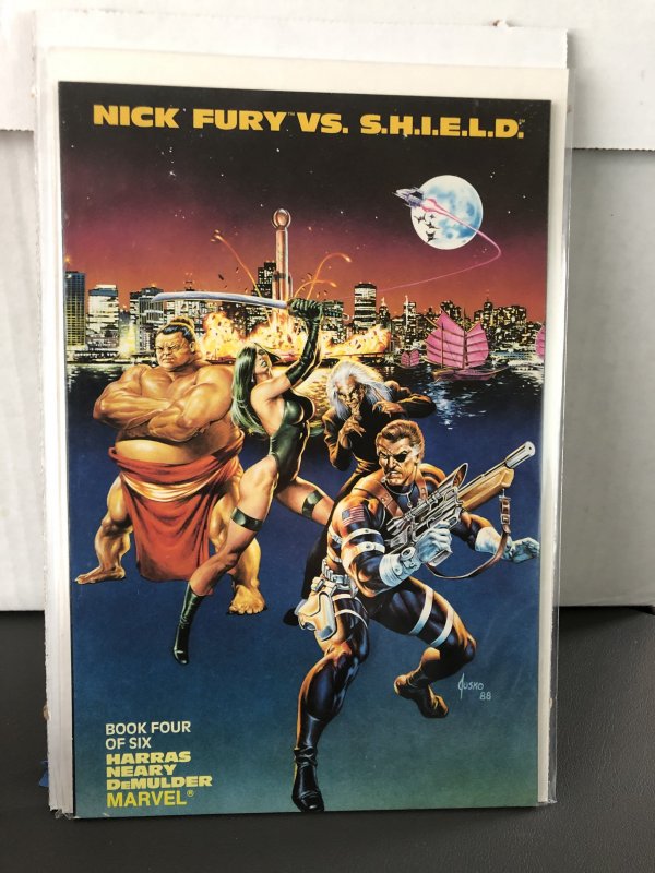 Nick Fury vs. S.H.I.E.L.D. #4 (1988)