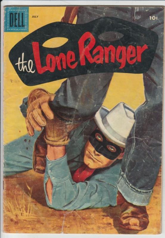 Lone Ranger, The #97 (Jul-56) VG Affordable-Grade The Lone Ranger, Tonto, Silver