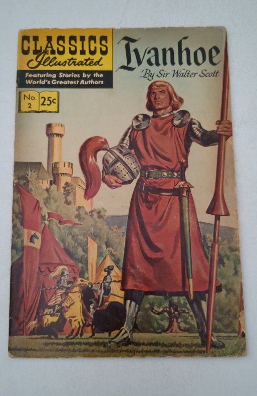 Classics Illustrated #2 (1941) Ivanhoe HRN 166 VG 4.0