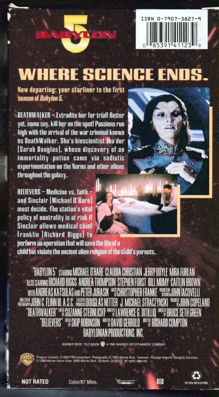 Babylon 5 Season 1 VHS Box Set