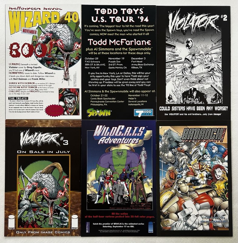 Spawn #19,20,21,22,23,24 NM Lot Todd McFarlane Image Comics