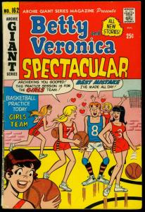 Betty and Veronica Spectacular- Archie Giant Series #162 1969 Basketball VG