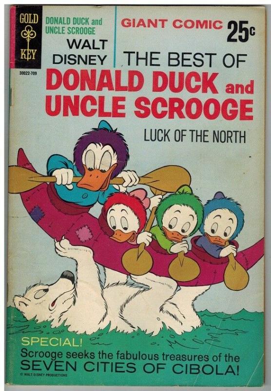 BEST OF DONALD DUCK & UNCLE SCROOGE (1967 GK)   2 VG