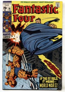 FANTASTIC FOUR #95--comic book--THE THING--JACK KIRBY--MARVEL--1970