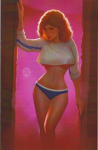 Totally Rad Halloween Alice Rauch Weird Science Virgin Variant Cover !!! NM