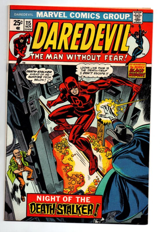 Daredevil #116 - Hulk #181/Wolverine Ad - Black Widow  - 1974 - VF/NM
