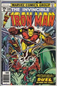 Iron Man #110 (May-78) VF+ High-Grade Iron Man