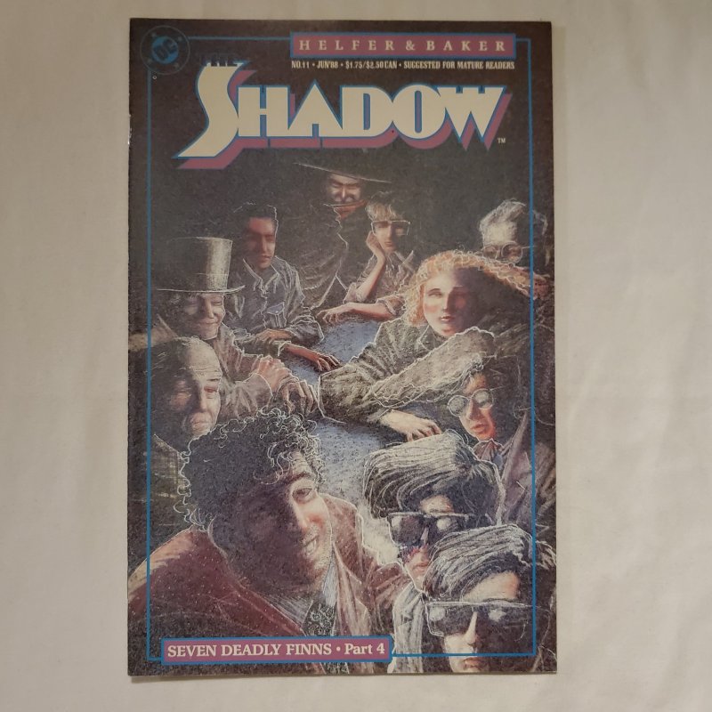 Shadow 11 Very Fine/Near Mint Cover by Kyle Baker