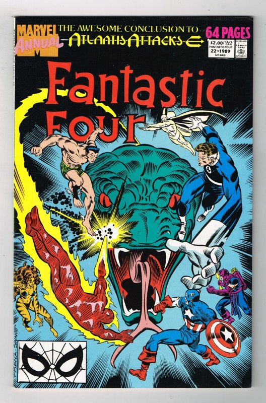 Fantastic Four Annual #22 (1989)   REF:02