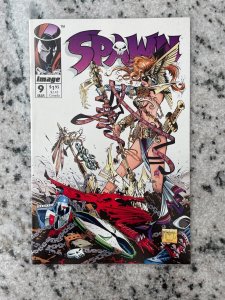 Spawn # 9 NM Image Comic Book 1st Angela Appearance Clown Todd McFarlane CM30