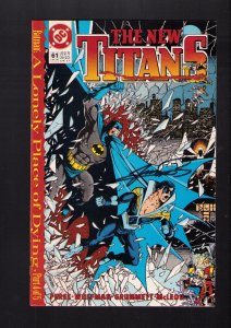 New Titans #61 - SIGNED BY GEORGE PEREZ! (6.0) 1989