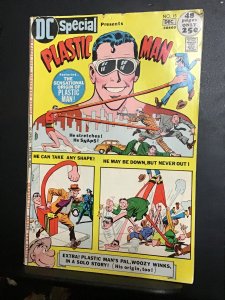 DC Special #15 (1971) Mid high grade Plastic Man Golden age reprints! FN/VF