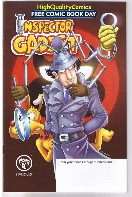 INSPECTOR GADGET, FCBD, Promo, Johnny Test, 2011, NM