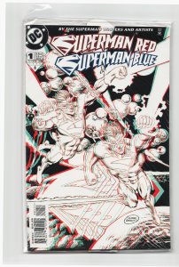 Superman Red/Superman Blue 3-D Cover (1998) Superman