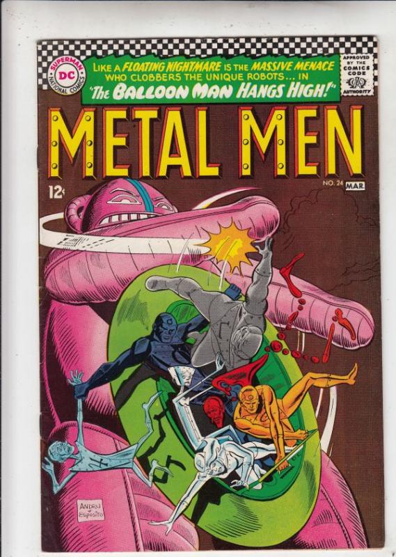 Metal Men #24 (Mar-67) VF/NM High-Grade Metal Men (Led, Tina, Tin, Gold, Merc...