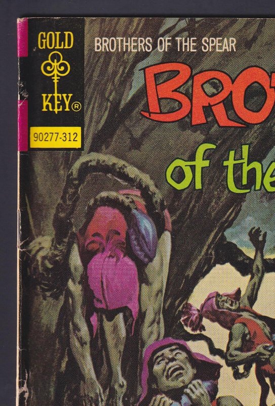Brothers of the Spear #7 3.5 VG- Gold Key Comic - Dec 1973