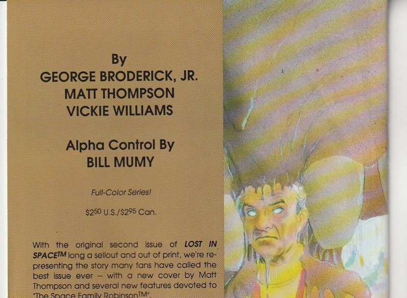 Lost in Space Special Edition # 2 Representing the 1st issue of the series