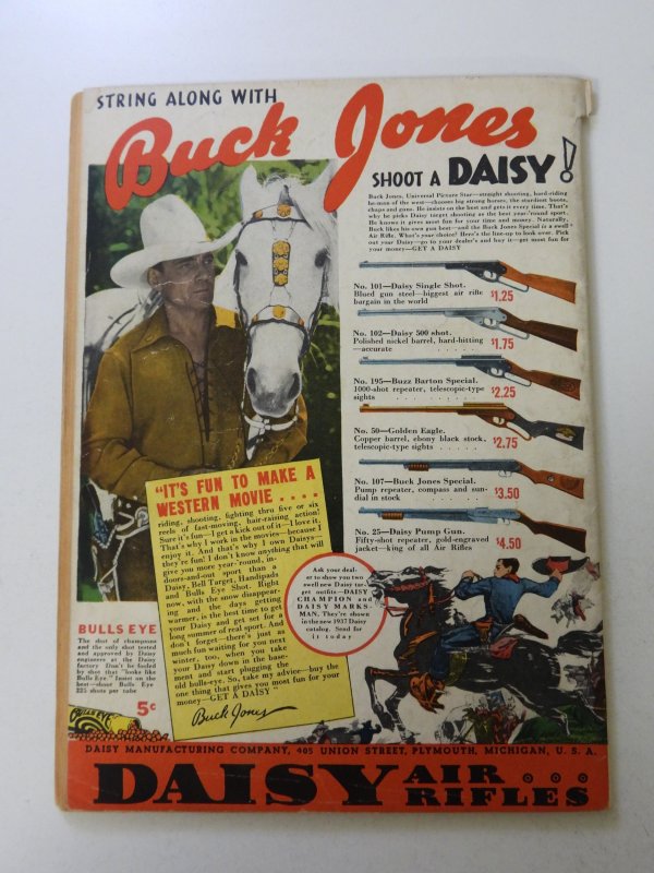 Famous Funnies #34 (1937) VG+ condition 1/2 spine split