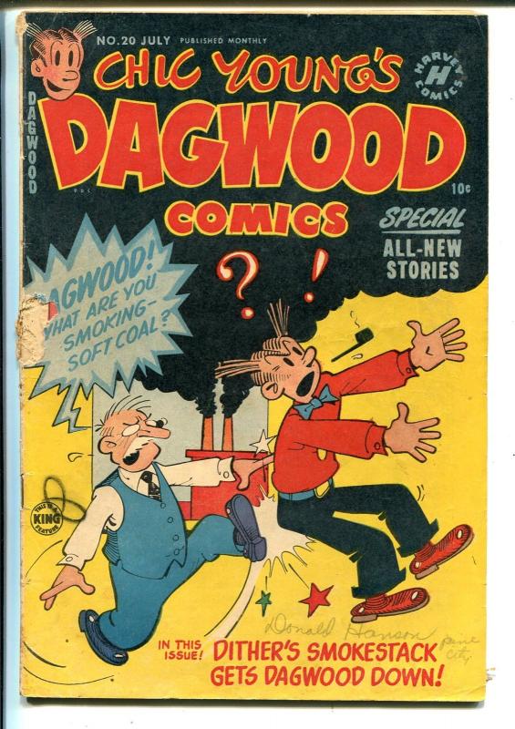 Dagwood #20 1952-Harvey-Chic Young-Blondie-Popeye-FR