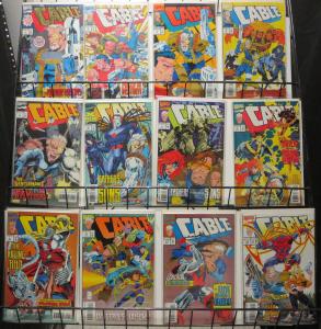 Cable (Marvel 1993) #1-41 Lot Son of X-Men X-Force Leader's Xtreme Adventures