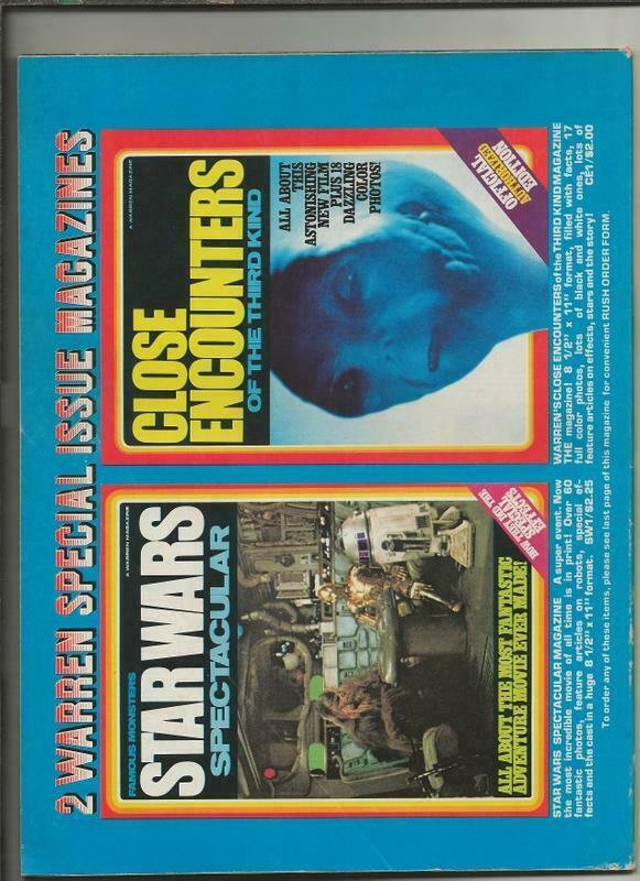 ORIGINAL Vintage August 1978 Famous Monsters Magazine 146 Jaws Star Wars