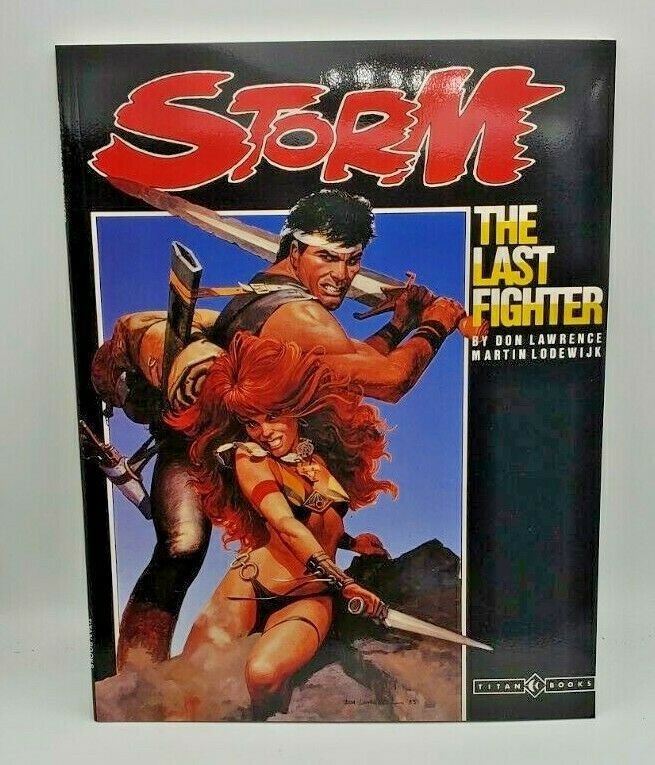 STORM: THE LAST FIGHTER #1 Graphic Novel 1987 NM+