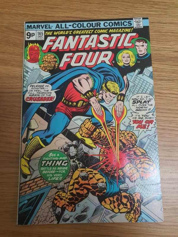 Fantastic Four #165 British Variant (1975)