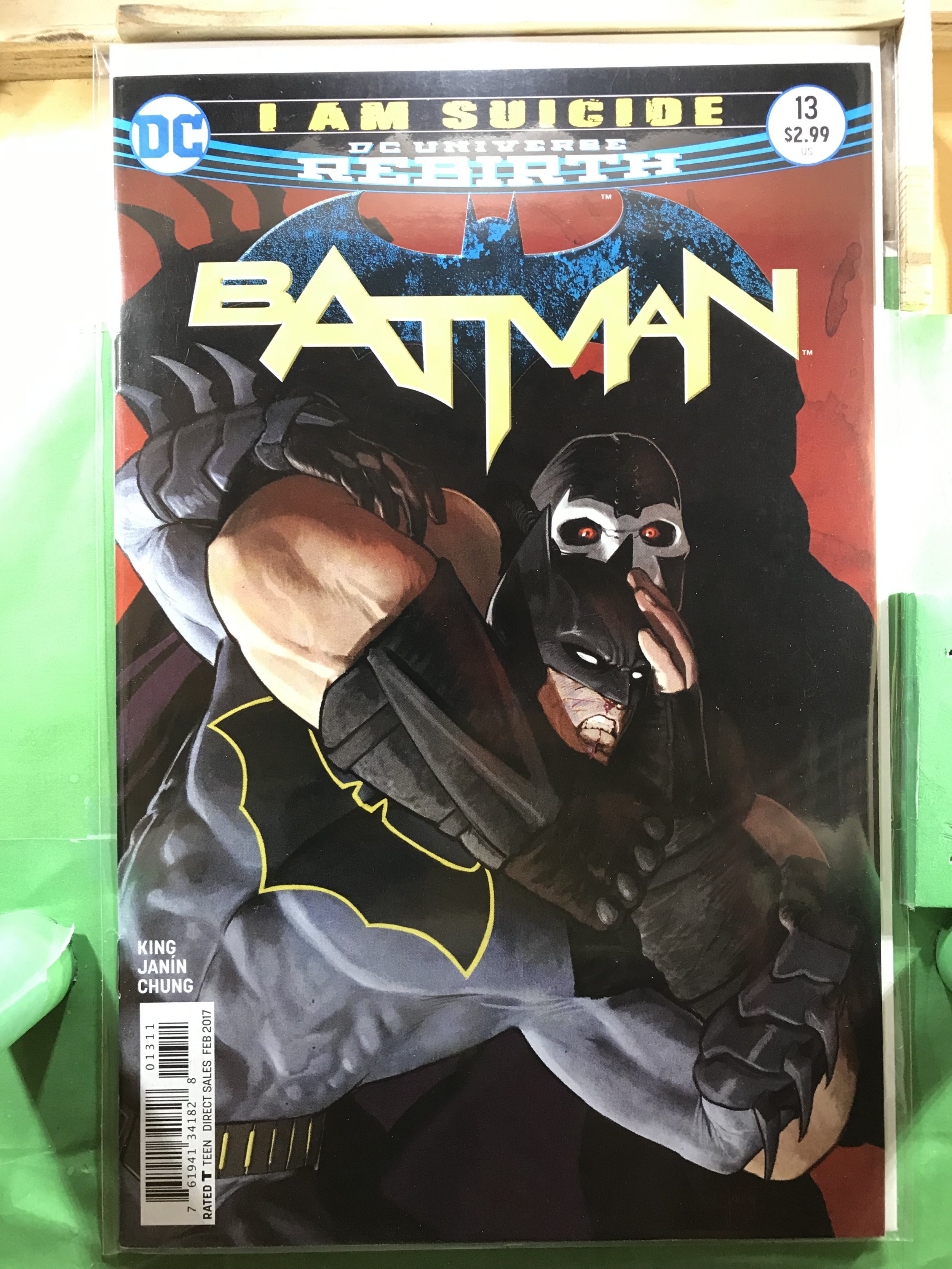 Batman 13 2017 Comic Books Modern Age Dc Comics Batman Superhero Hipcomic