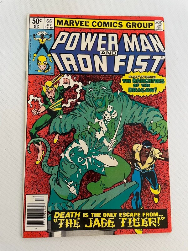 Power Man & Iron Fist # 66 NM Marvel Comic Book Early Sabretooth App. 17 J255