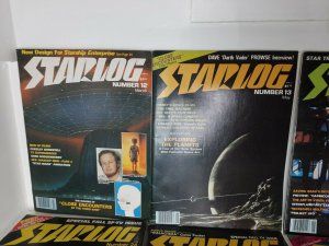 Starlight 12 13 14 15 17 28 Lot of 6 acceptable used shape vintage magazines 