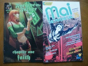 2 Comic FORGIVE ME FATHER #1 Chapter One FAITH & Eclipse MAI the PSYCHIC GIRL 49