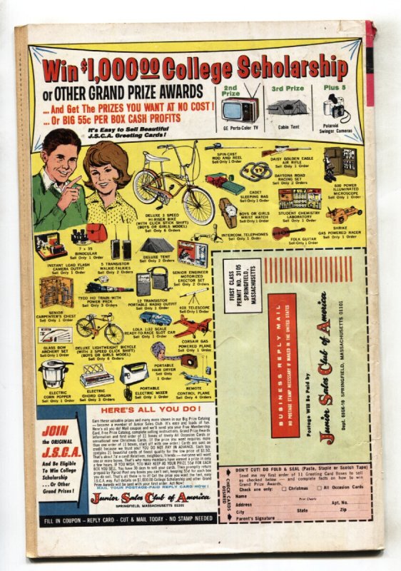 Tarzan #181 - 1968 - Gold Key - VG - comic book