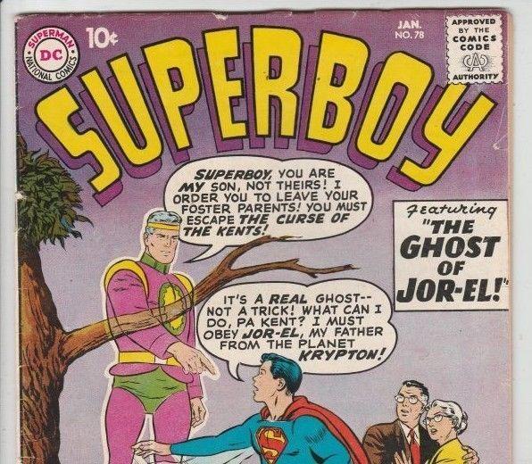 Superboy #78 strict FN+ 6.5 High-Grade   Origin - Mr. Mxyzptlk    Many more up 