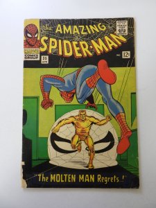 The Amazing Spider-Man #35 (1966) 1 1/2 spine split GD+ condition