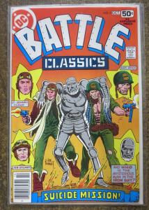 BATTLE CLASSICS #1 (DC, October/1978) VF All Kubert/Kanigher  B&B 52 Sgt Rock