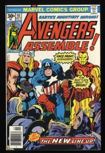 Avengers #151 VF 8.0 Marvel Comics Thor Captain America