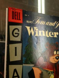 DELL Giant Tom and Jerry's Winter Fun 4 VG Condition