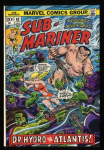 Sub-Mariner #62 VF/NM 9.0 Marvel Comics