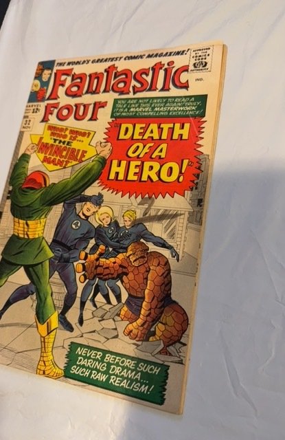 The Fantastic Four #32 (1964)Death of a hero