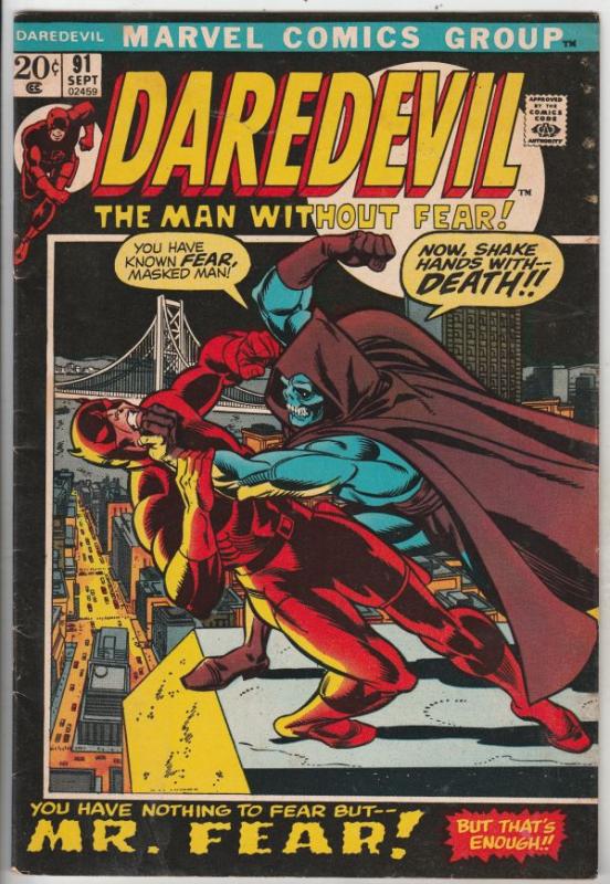 Daredevil #91 (Sep-72) FN+ Mid-High-Grade Daredevil