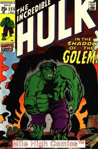 HULK  (1962 Series) (#1-6, #102-474, #600-635)(INCREDIBLE)(MV) #134 Fair