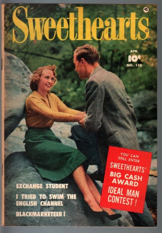 Sweethears #110--1951--George Evans--Fawcett Romance Golden-Age--VF VF 