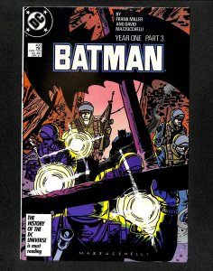 Batman #406 Year One Part 3 Frank Miller!