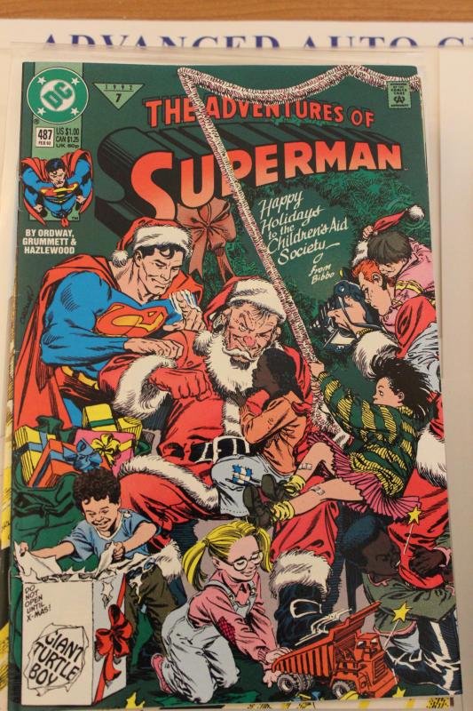 Adventures of Superman 487 VF/NM